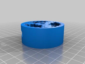 il mio personalizzato parametrico pompa peristaltica di liquidazione 3 parti su misura 3d print model - Mito3D