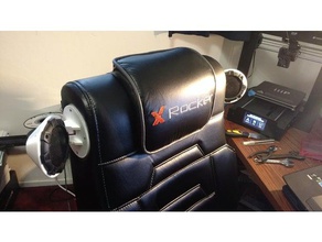 x rocker 100mm speaker relocation gadgets 3d print model - Mito3D
