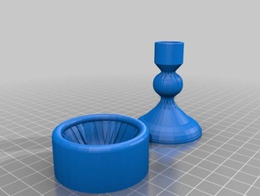 Herr kim bottle neck base 3d-drucken 3d print model - Mito3D