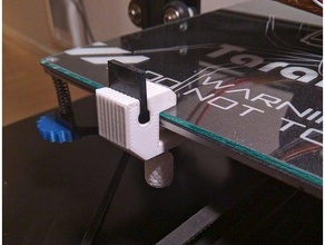 nozzle cleaner clamp 3d printer accessories fusion360 parametric 3d print model - Mito3D