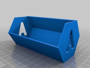 tray - hex tile holders suburbia board game toy & accessories 3d print model - Mito3D