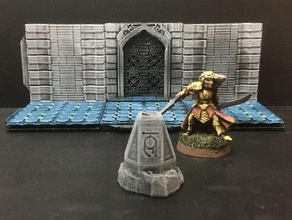 delving decor arcane plynth 28mm heroic scale toys & games 28mmscale boardgame boardgames dnd dungeon dungeons dragons fantasy frostgrave game gaming miniature miniatures monument mordheim opentactics pathfinder rock roleplaying rpg scatter terrain stone tabletop wargame wargames wargaming warhammer wayafrer 3d print model - Mito3D