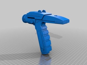 star trek discovery phaser pistol costume 3d print model - Mito3D