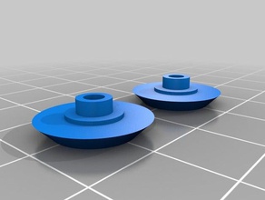 fidget spinner cap ronde jouets mécaniques personnalisé 3d print model - Mito3D