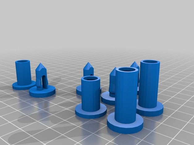 pim dev avcısı 220 ölçekli inşaat oyuncaklar 3D print model - Mito3D