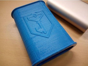ingress resistance themed protective sleeve xiaomi 10000 mah powerbank mobile phone 3d print model - Mito3D