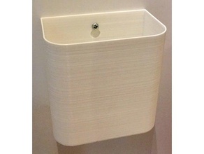 small simple trashcan organization 3d printing bucket waste bin 3d print model - Mito3D