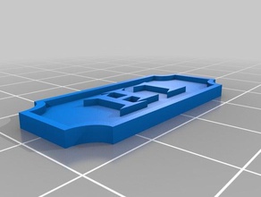 h1 dekor özelleştirilmiş 3d print model - Mito3D