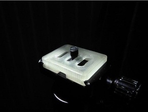 tripod çabuk plaka kamera arca İsviçre serbest bırakın quick release üçayak vida 3d print model - Mito3D
