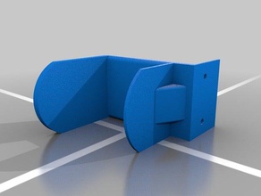 porta do celeiro goleiro produtos para casa deslizante de guia correr 3d print model - Mito3D