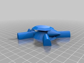 kai tartaruga hta A impressão 3d 3d print model - Mito3D