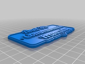 anet 3d comunidad francise llaveros personalizado 3d print model - Mito3D