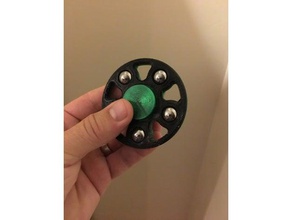 fidget spinner circulaire jouets & jeux 3d print model - Mito3D