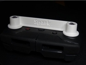 dji spark rc bastone di guardia r c i veicoli protettore radio controller la scintilla stick 3d print model - Mito3D