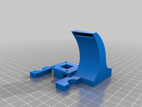 e3d-mount velleman vertex k8400 single Kopf Die 3d-Drucker 3d print model - Mito3D