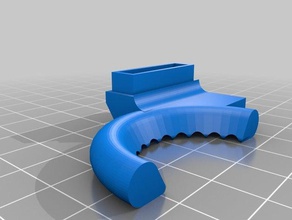 cr 10 parametric fan duct stock part cooling 3d printer parts customized 3d print model - Mito3D