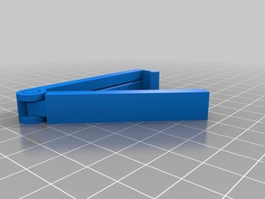 my customized parametric masterfx's bag clip kitchen & dining 3d print model - Mito3D