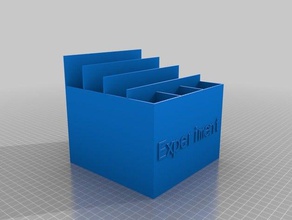 experimentelle remote-Halter 1 lulzbot mini Container kundengebundene 3d print model - Mito3D