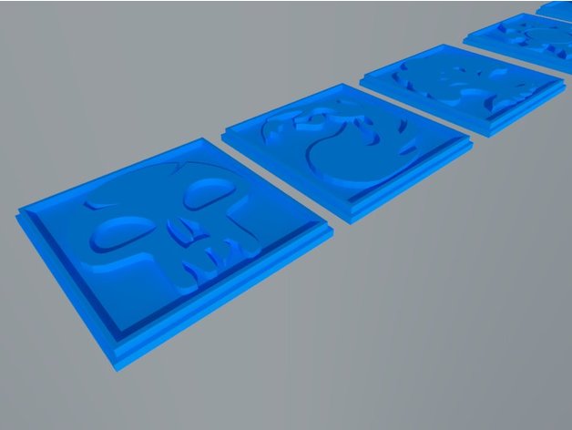 mtg-symbol Dekorationen Schilder & logos magic mtg 3D print model - Mito3D
