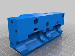 flsun cubo 47mm eixo y de substituição tensor da correia Impressora 3d peças cartesiano 3d print model - Mito3D
