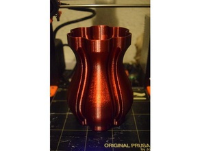 tulipano vaso arredamento 3d print model - Mito3D