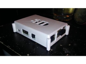 raspberry pi 3 case electronics raspi 3d print model - Mito3D