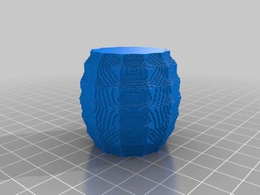 pineapple planter outdoor & garden 3d slash plant planters pot 3d print model - Mito3D