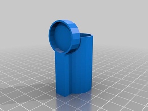 gluestick-magnet-Halter Werkzeug-Halterungen & - Boxen Kleber Halter stick stick-Halter magnet 3d print model - Mito3D