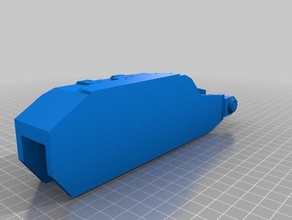 fellblade proxy 2 modified easier printing games 40k marine tank warhammer 3d print model - Mito3D