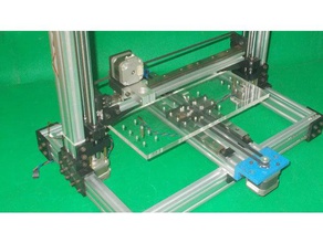 caseiro impressora 3d, máquina de diy x da parada extremidade do eixo interruptor faça deslizar a estrutura linear moinho laser plotter roteador Impressora 3d peças 3d print model - Mito3D