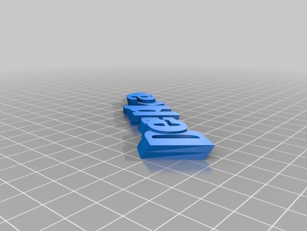 deepika de l'organisation personnalisé 3D print model - Mito3D