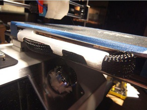 chauffe-lit clip de câble mp sélectionnez mini brutus lit mise à niveau L'imprimante 3d pièces accessoires l'accessoire support le chauffant titulaire monoprice sélectionner partie 3d print model - Mito3D