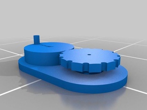 12 Speichen-Genf-Rades engineering kundengebundene 3d print model - Mito3D