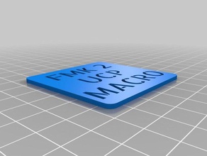 fmk2 les signes et logos personnalisé 3d print model - Mito3D