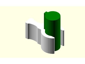 özelleştirilebilir klip kutbu parçalar kutup 3d print model - Mito3D
