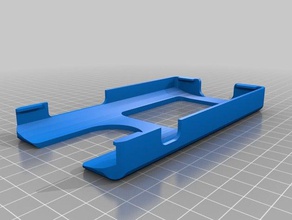 material reduziert, abgerundete Rahmen oneplus 2 Fall Handy zwei 3d print model - Mito3D
