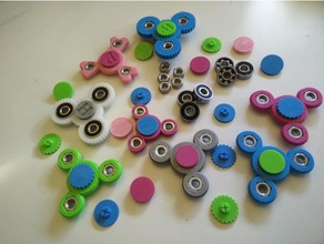 fidget jouet à la main spinner collection jouets & jeux de pac 3d print model - Mito3D