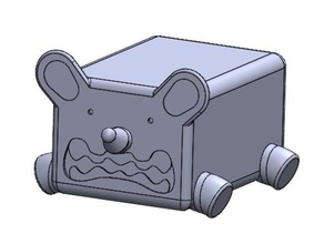 grison Haustiere 3d print model - Mito3D