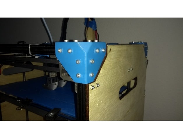 cantos links openbeam de extrusão A impressão 3d 1515 abrir feixe 3D print model - Mito3D