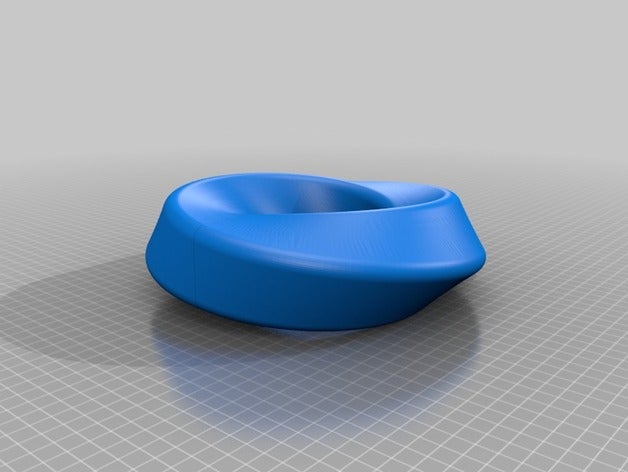 m bius-ring 1 Mathe-Kunst mobius ring 3D print model - Mito3D