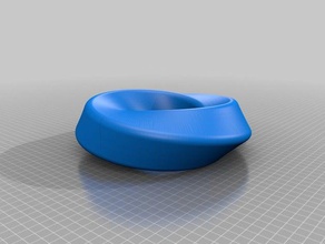 m bius ring 1 math art mobius 3d print model - Mito3D