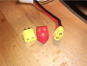 3 pin connector using xt pins r c vehicles 3d print model - Mito3D