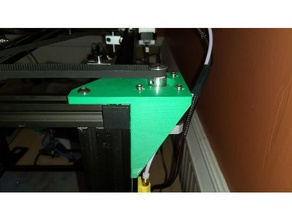 creality ender-4 supports de moteur L'imprimante 3d pièces ender 4 3d print model - Mito3D