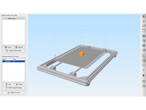 hictop 3dp12 - cama stl Impressoras 3d simplify3d simplificar 3d print model - Mito3D