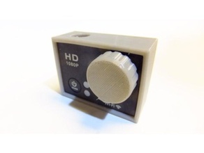 l'action cam de cas protection du boîtier tpu souple la caméra 3d print model - Mito3D
