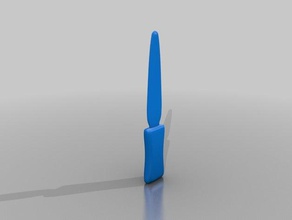 egiptian couteau à nouveau uni c1570-1085bc L'impression 3d 3d print model - Mito3D