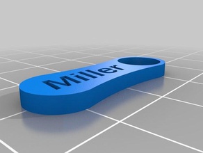 miller household supplies customized 3d print model - Mito3D