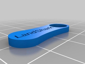 landshark household supplies customized 3d print model - Mito3D