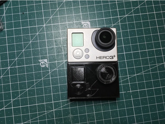 gopro-dummy Kamera gopro hero 3 3D print model - Mito3D