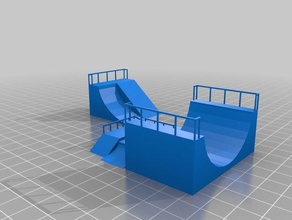 parque de skate A impressão 3d 3d print model - Mito3D